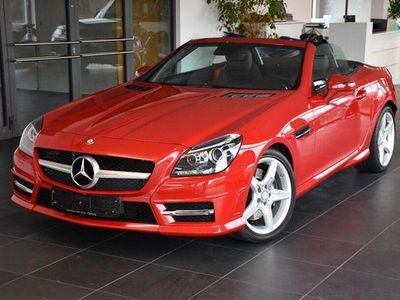 Gebraucht Mercedes SLK300 AMG line 245 PS (180 kW) 2015 Feueropal Cabrio