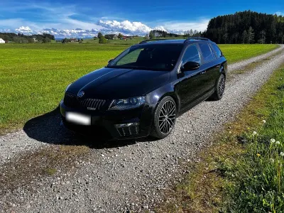 Gebraucht Skoda Octavia RS 184 PS (135 kW) 2014 Schwarz Kombi