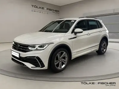 Usata VW Tiguan R-line 150 CV (110 kW) 2022 Bianco SUV