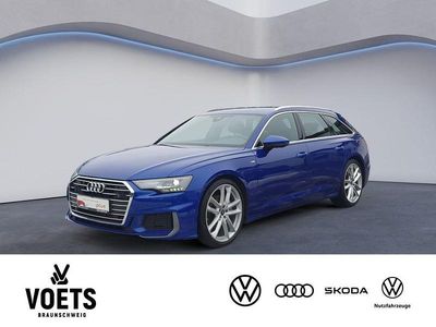 Ultrablau metallic Gebraucht 2022 Audi A6 Sport Kombi | 35.480 € (Guter Preis)