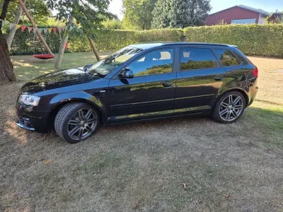 Gebraucht Audi A3 Sportback S-Line 170 PS (125 kW) 2009 Schwarz Kleinwagen