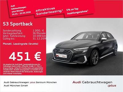 Gebraucht Audi S3 Basis 310 PS (228 kW) 2024 Mythosschwarz metallic Limousine