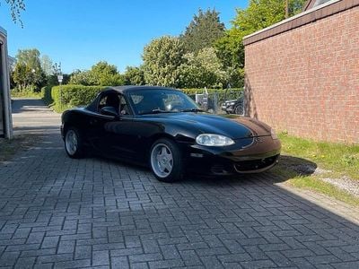 Usata Mazda MX5 110 CV (80 kW) 2002 Nero Cabrio
