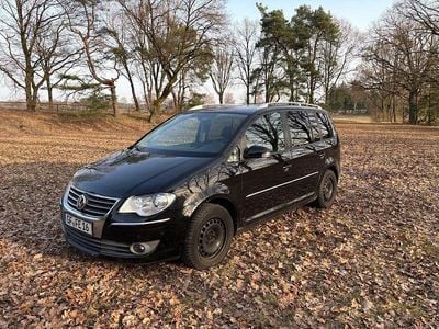 Gebraucht VW Touran Highline 170 PS (125 kW) 2008 Schwarz Van / Kleinbus
