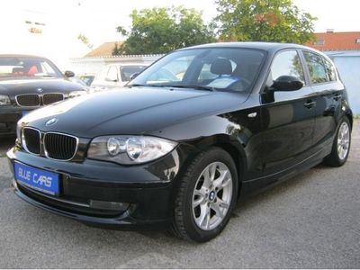 Schwarz Gebraucht 2009 BMW 118 Advantage Kleinwagen | 13.899 €
