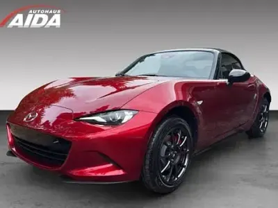 Nowe Mazda MX5 Homura-Line 132 KM (97 kW) 2025 Czerwony Kabriolet