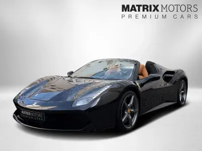 Gebraucht Ferrari 488 669 PS (492 kW) 2018 Schwarz Cabrio