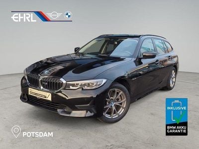 Gebraucht BMW 320e Sport Line 204 PS (150 kW) 2021 Schwarz Limousine