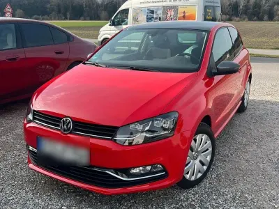 Gebraucht VW Polo Highline 110 PS (80 kW) 2016 Rot Kleinwagen