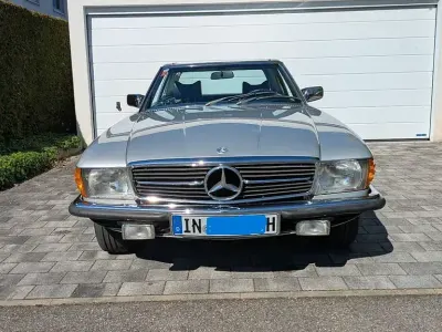 Gebraucht Mercedes SL350 194 PS (142 kW) 1977 Silber Cabrio