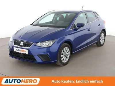 Gebraucht Seat Ibiza Style 95 PS (69 kW) 2017 Blau Kleinwagen
