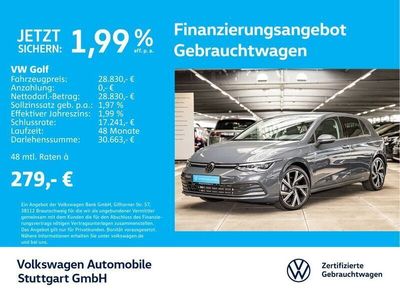 Gebraucht VW Golf VIII Style 190 PS (139 kW) 2023 Grau Limousine