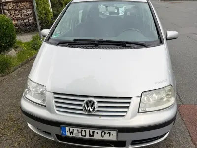 Gebraucht VW Sharan 130 PS (95 kW) 2003 Silber Van / Kleinbus