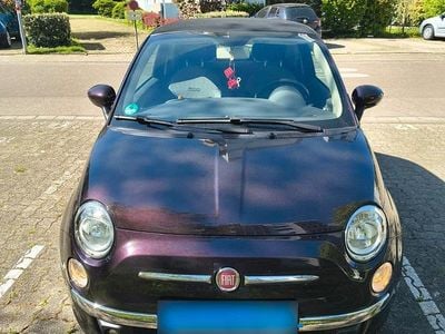 Usata Fiat 500C Lounge 69 CV (50 kW) 2013 Viola Cabrio