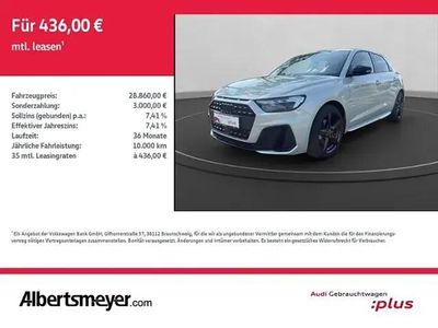 Usata Audi A1 Sportback S-Line 85 CV (62 kW) 2024 Argento Utilitaria