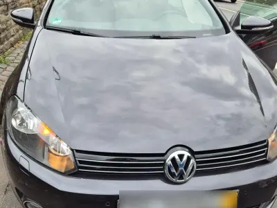 Gebraucht VW Golf Cabriolet LOUNGE 125 PS (91 kW) 2015 Schwarz Cabrio