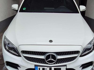 Gebraucht Mercedes C180 AMG line 156 PS (114 kW) 2020 Weiß Cabrio