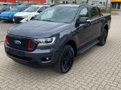 Używany Ford Ranger 212 KM (155 kW) 2021 Purpurowy Pickup