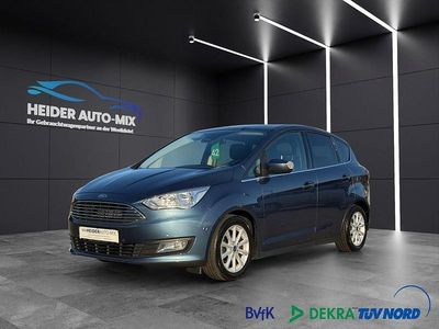 Blau Gebraucht 2019 Ford C-MAX Titanium Van / Kleinbus | 11.499 € (Fairer Preis)