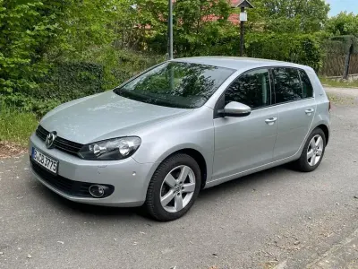 Brugt VW Golf VI Team 105 HK (77 kW) 2010 Sølv Hatchback