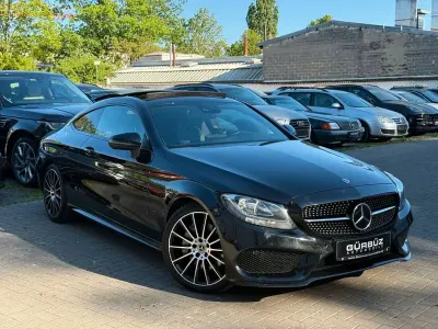 Brugt Mercedes C250 AMG line 204 HK (150 kW) 2017 Sort Coupe