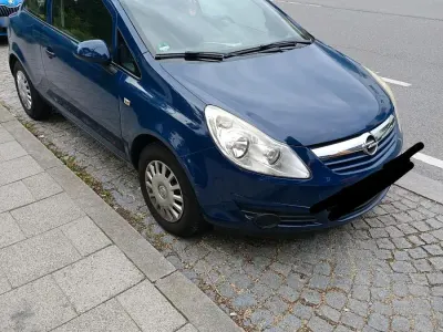 Gebraucht Opel Corsa 60 PS (44 kW) 2009 Blau Kleinwagen