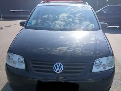 Gebraucht VW Touran Conceptline 105 PS (77 kW) 2005 Schwarz Van / Kleinbus