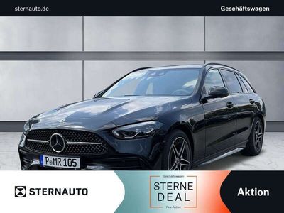 gebraucht Mercedes C220 C 220d 4M AMG Line+HE-BusinessP+Pano+FahrassP