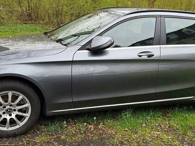 gebraucht Mercedes C220 d T Autom. -9G-TRONIC/PARKASS/Navi/LED