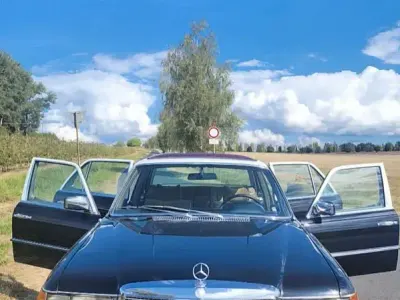 Brugt Mercedes S280 185 HK (136 kW) 1976 Sort Sedan