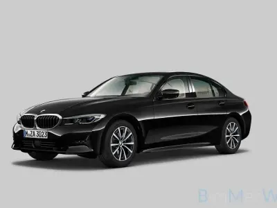 Gebraucht BMW 318 Sport Line 156 PS (114 kW) 2021 Saphierschwarz Limousine