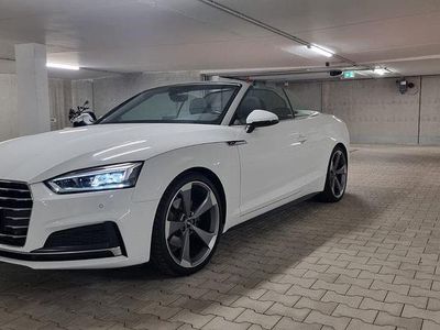 Gebraucht Audi A5 Cabriolet Sport 190 PS (139 kW) 2018 Weiß Cabrio