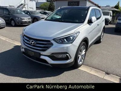 Usata Hyundai Santa Fe Premium 200 CV (147 kW) 2017 Argento SUV