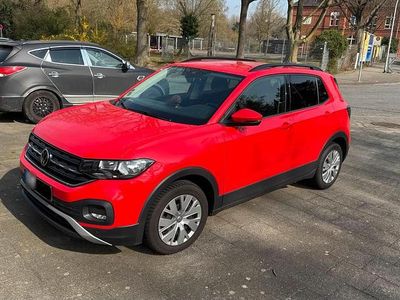 Gebraucht VW T-Cross Life 110 PS (80 kW) 2021 Rot SUV