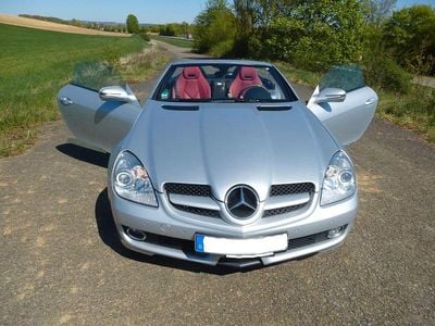 Gebraucht Mercedes SLK200 184 PS (135 kW) 2008 Silber Cabrio