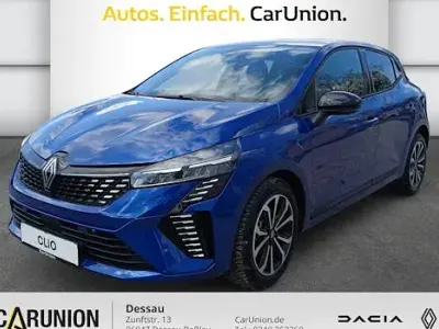 Nouvelle Renault Clio V Techno 91 ch (66 kW) 2025 Bleue Berline