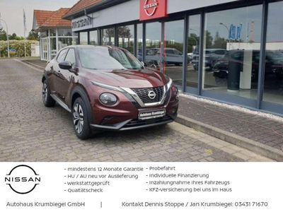 Gebraucht Nissan Juke Acenta 114 PS (83 kW) 2025 Burgundy met. SUV