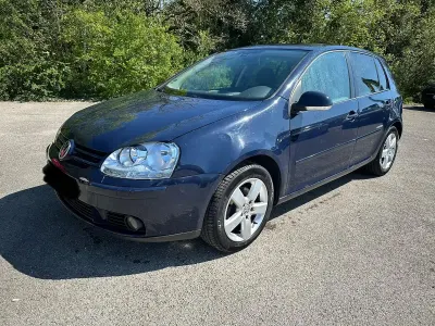 Gebraucht VW Golf VI United 80 PS (58 kW) 2008 Blau Kleinwagen