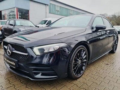 Gebraucht Mercedes A200 AMG line 163 PS (119 kW) 2022 Kosmosschwarz Limousine