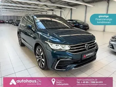 Gebraucht VW Tiguan R-line 150 PS (110 kW) 2021 Blau SUV