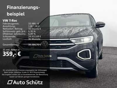 Gebraucht VW T-Roc Cabriolet 150 PS (110 kW) 2026 Schwarz Cabrio
