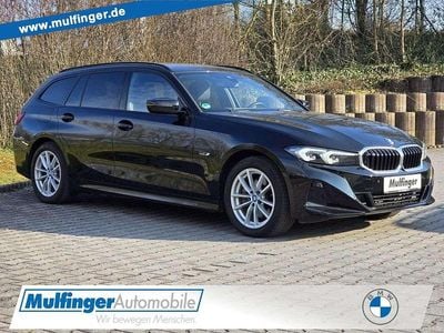 Gebraucht BMW 320e Sport Line 204 PS (150 kW) 2023 Schwarz Kombi