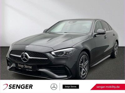 Lack graphitgrau Gebraucht 2024 Mercedes C300e AMG Limousine | 42.610 € (Guter Preis)