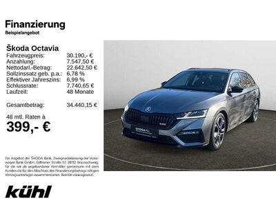 Graphitegrau metallic Gebraucht 2022 Skoda Octavia RS Kombi | 28.890 € (Etwas zu teuer)