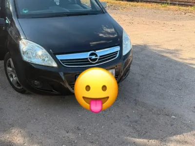 Gebraucht Opel Zafira 125 PS (91 kW) 2008 Schwarz Van / Kleinbus