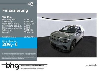 Gebraucht VW ID.4 Pure 108 kW (148 PS) 2023 Grau SUV