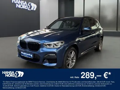 Gebraucht BMW X3 M Sport 190 PS (139 kW) 2021 Blau SUV