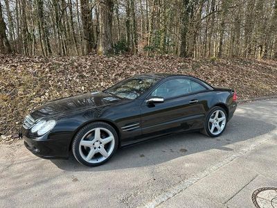 Second-hand Mercedes SL500 306 CP (225 kW) 2006 Negru Cabrio