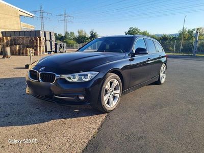 Gebraucht BMW 320 Sport Line 190 PS (139 kW) 2018 Schwarz Kombi