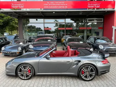Gebraucht Porsche 997 Turbo 480 PS (353 kW) 2009 Grau (meteorgrau) Cabrio